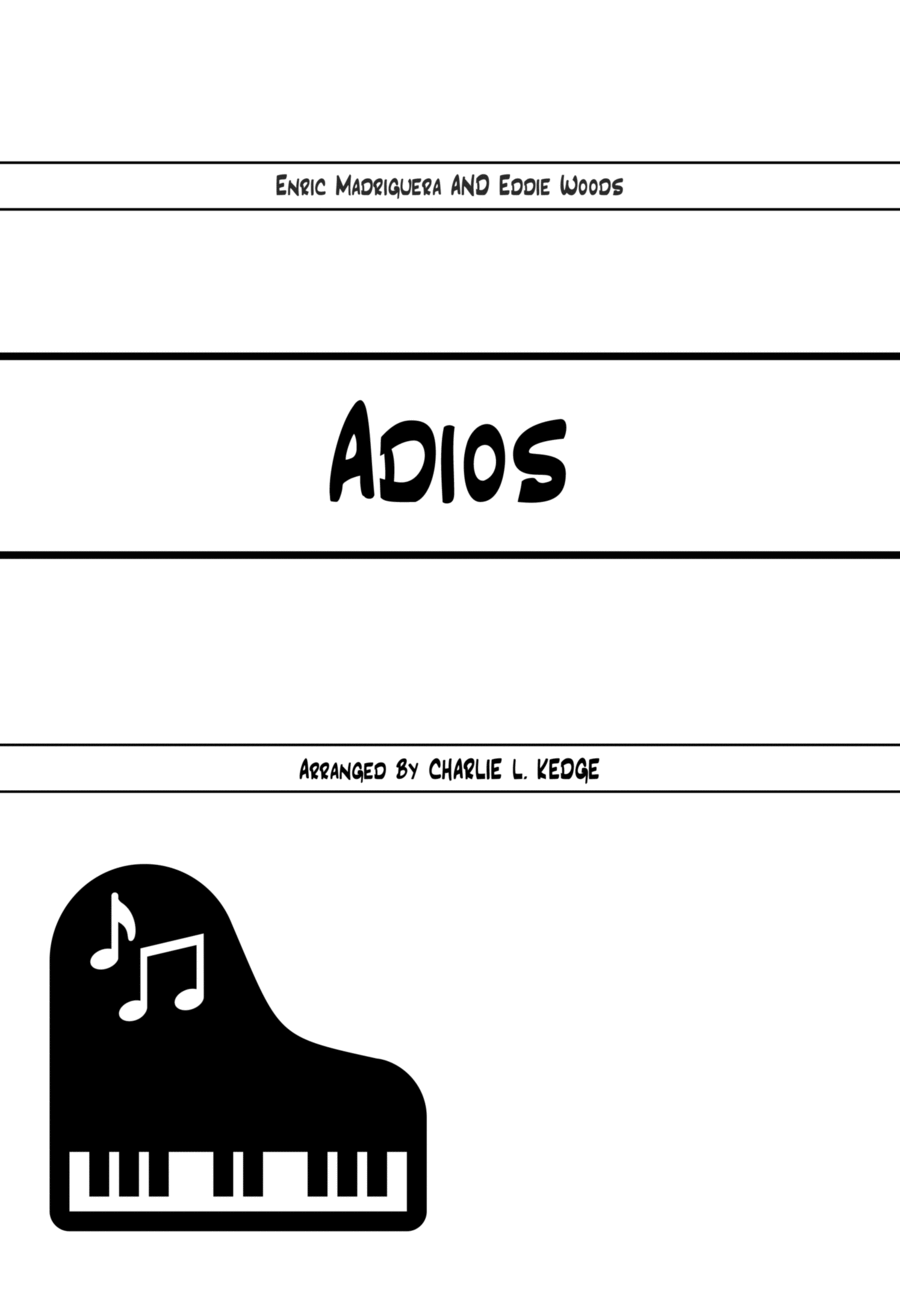 Adios Jazz Ensemble scores gallery preview page 1