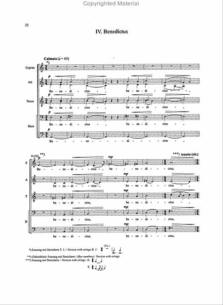 Missa Choir scores gallery preview page 4