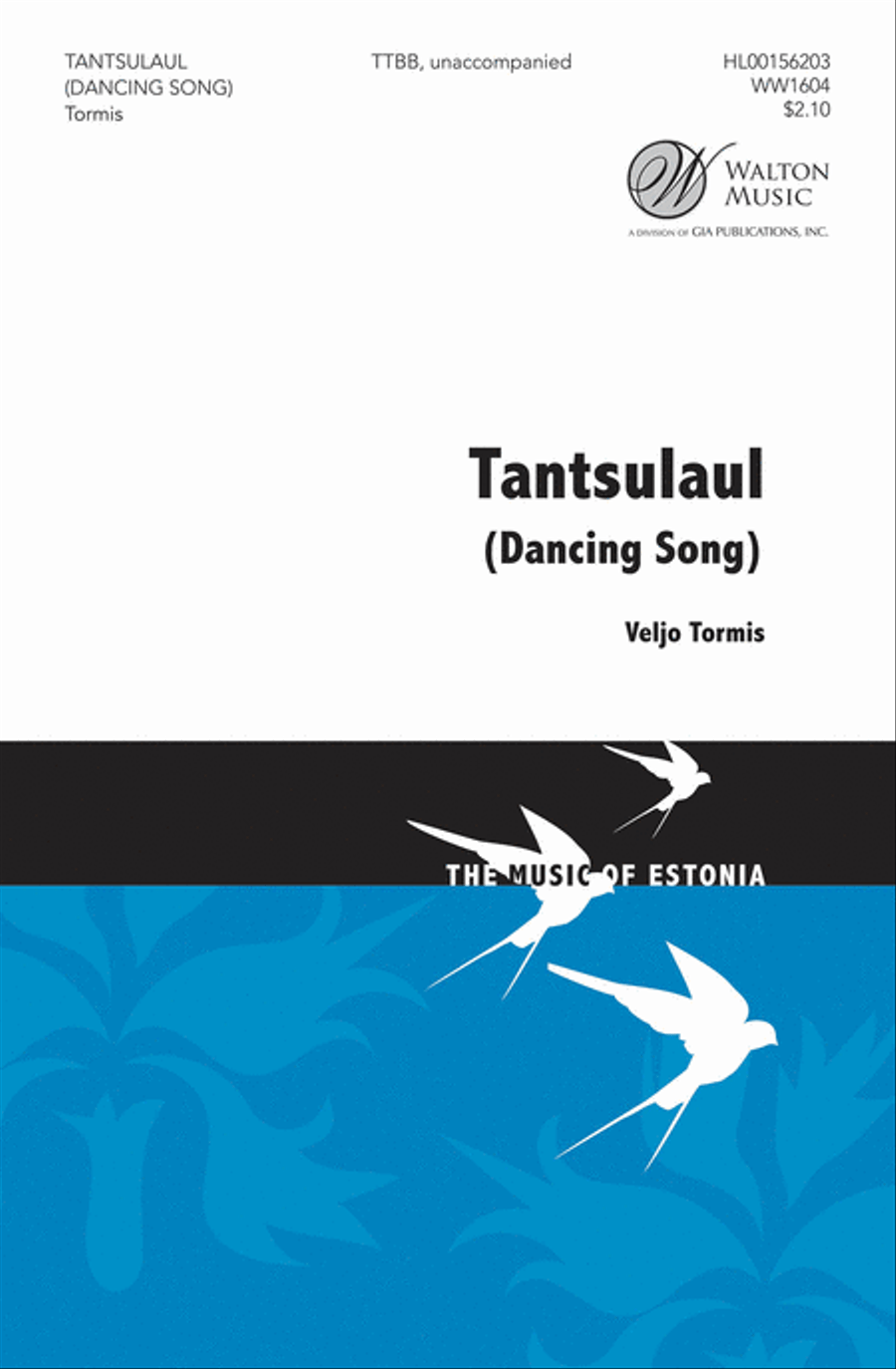 Tantsulaul Tantsulaul TTBB scores gallery preview page 1