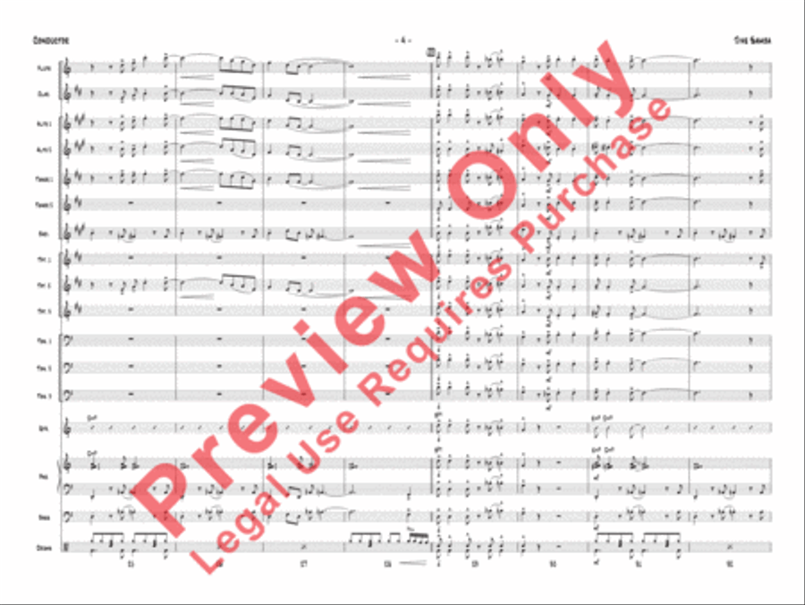 Jive Samba Jazz Ensemble scores gallery preview page 23