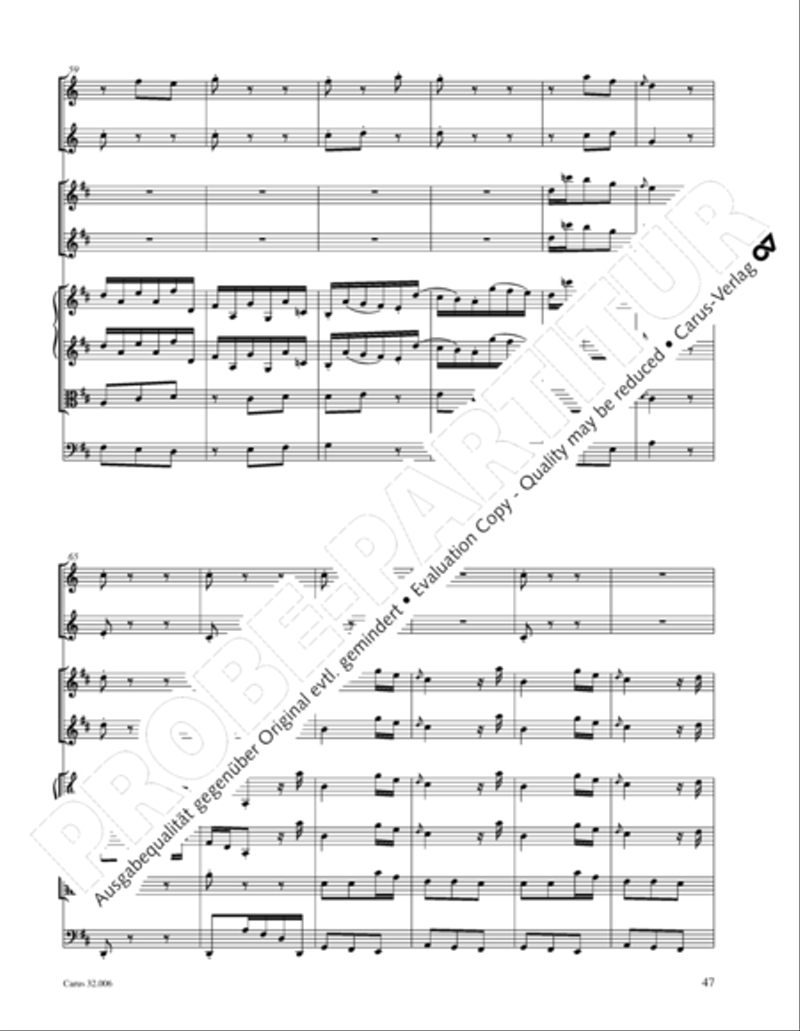 Gesamtausgabe Band 6 (Orchestermusik III: Sinfonien) Orchestra scores gallery preview page 64