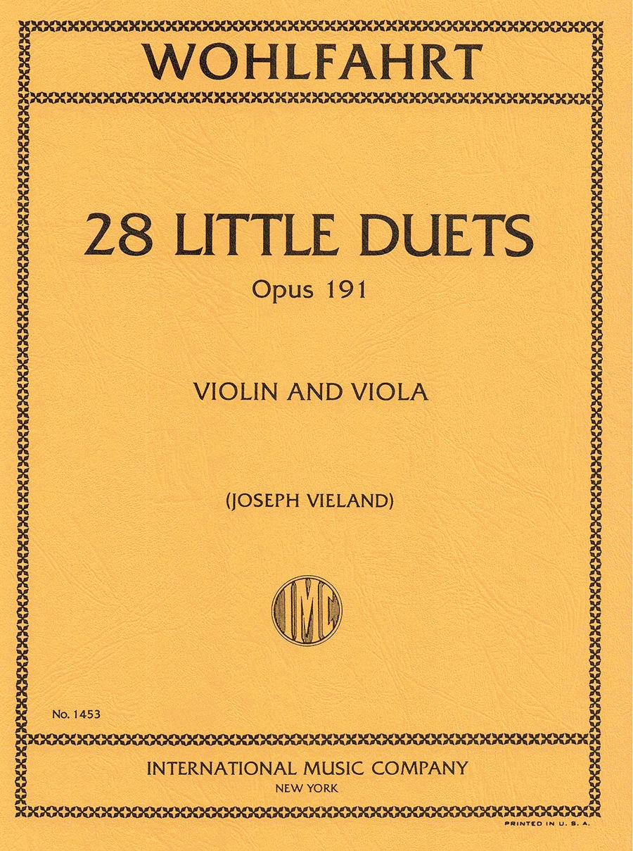 28 Easy Duets (1st position) Op. 191 (VIELAND)