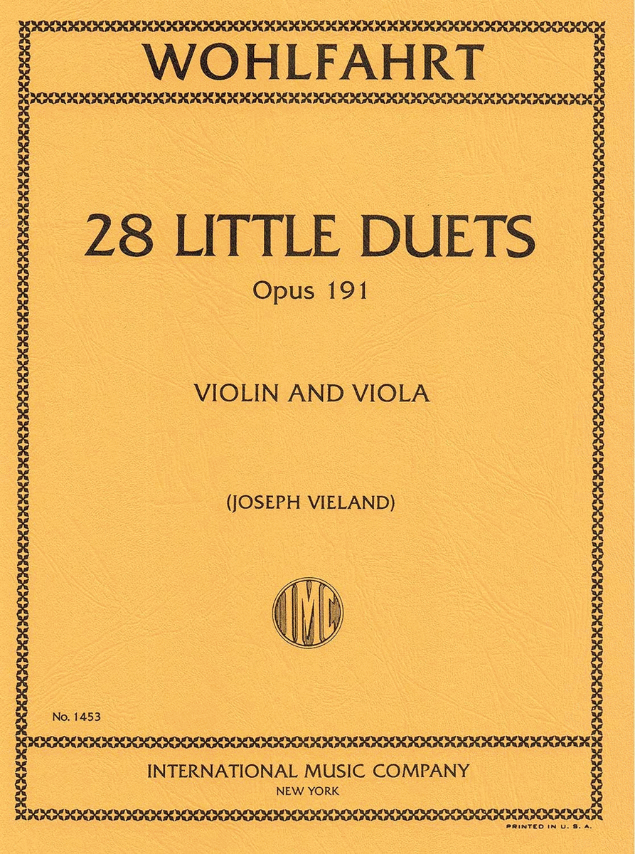 28 Easy Duets (1St Position) Opus 191