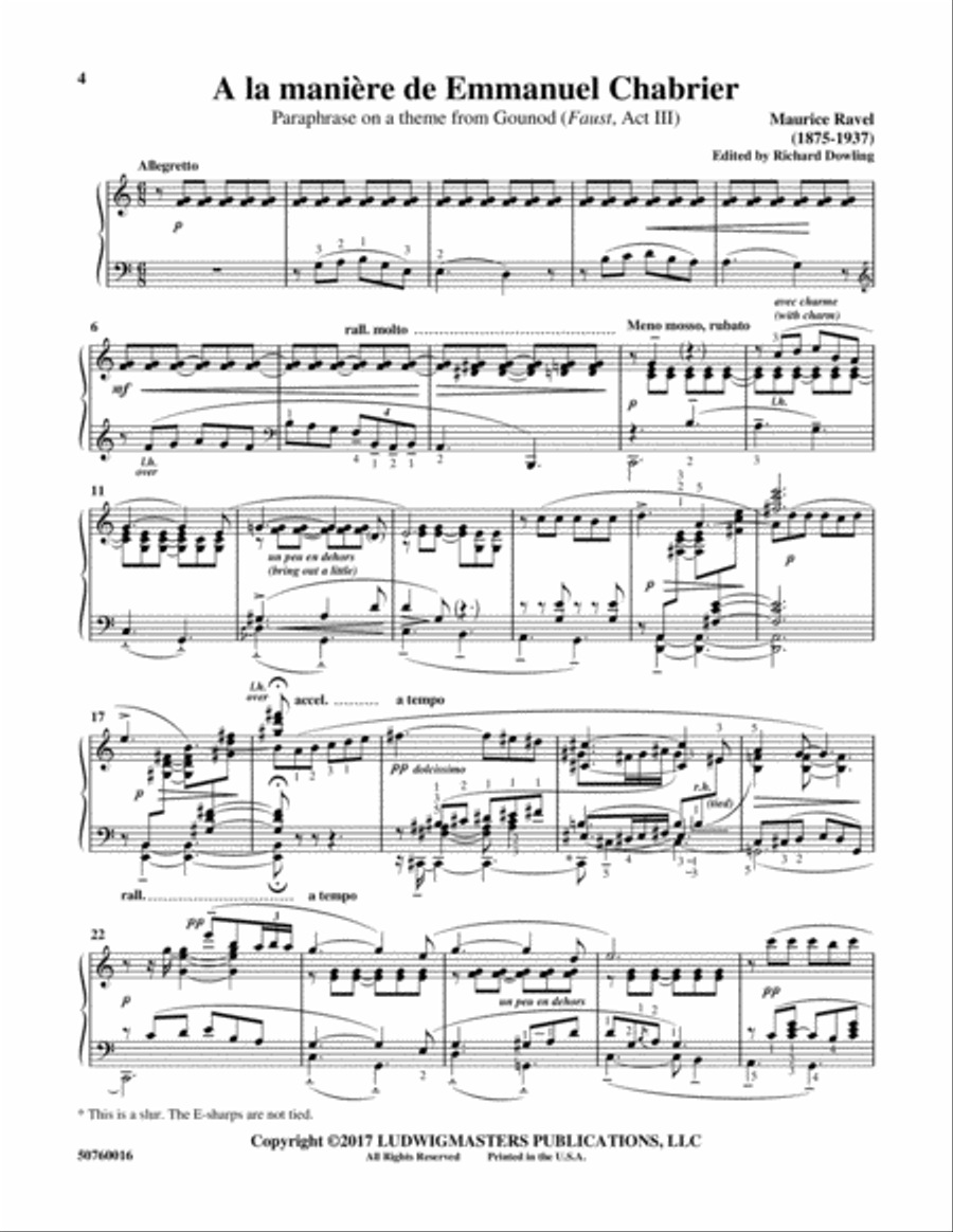 Four Pieces Piano Solo scores gallery preview page 2