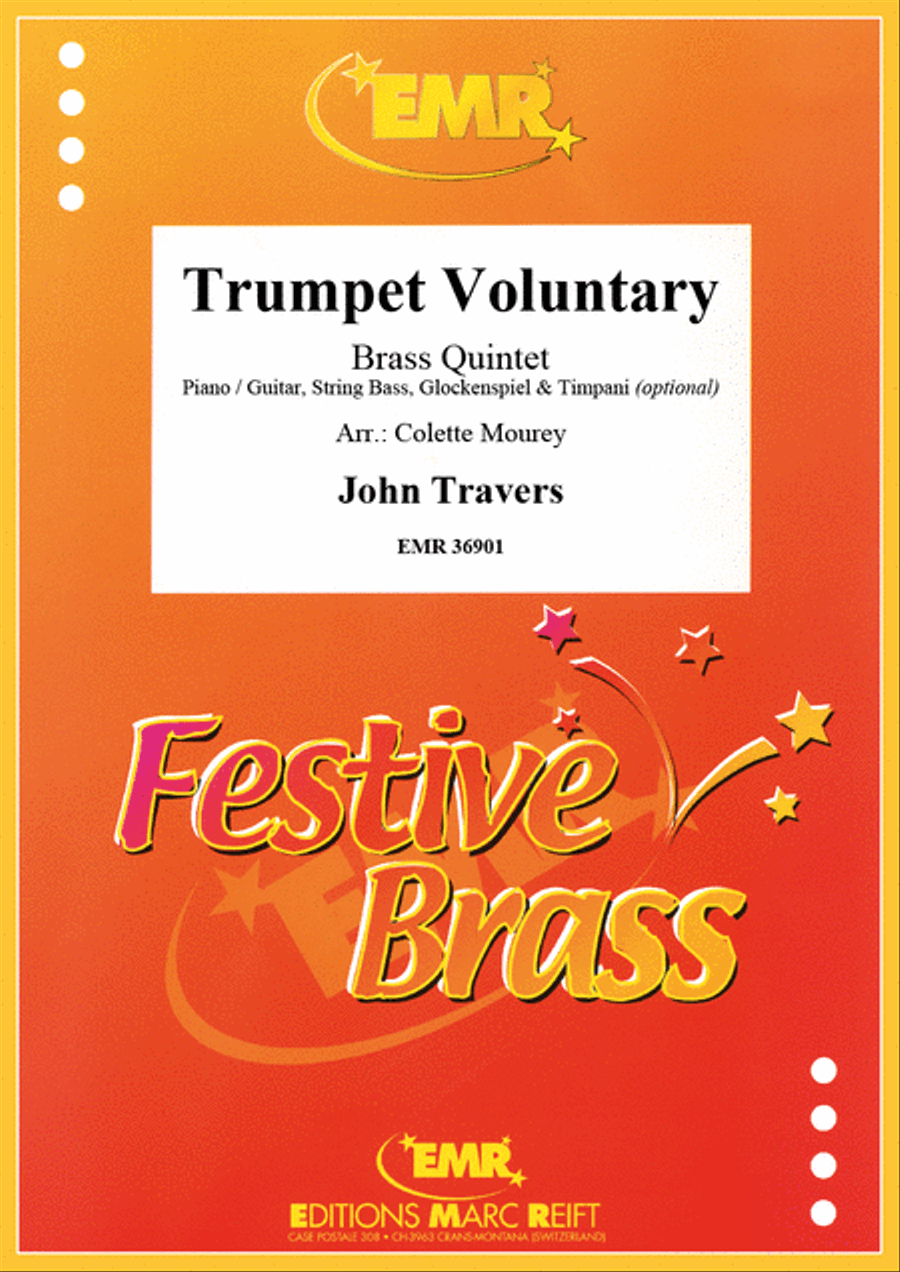 Trumpet Voluntary Brass Band scores gallery preview page 1