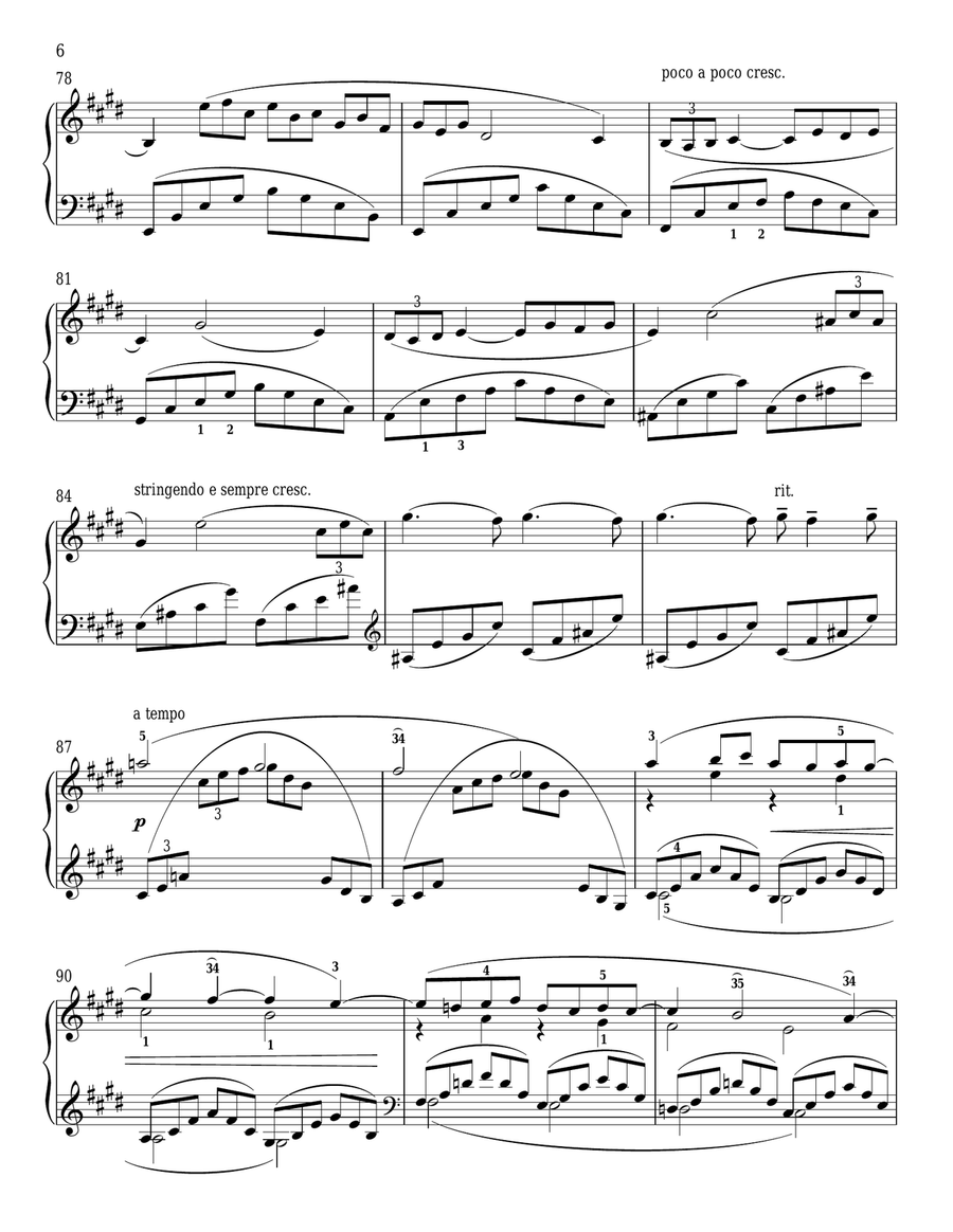 Deux Arabesques Piano Solo scores gallery preview page 6