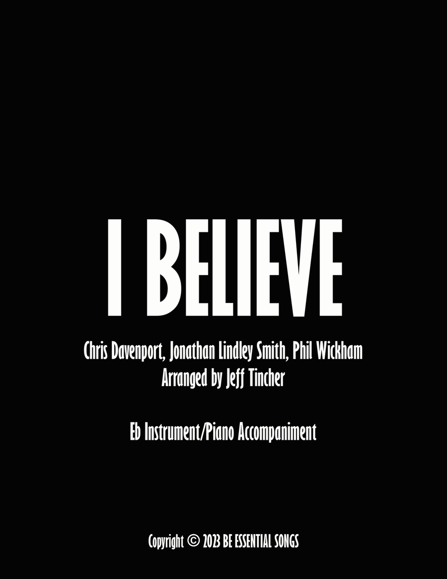 I Believe