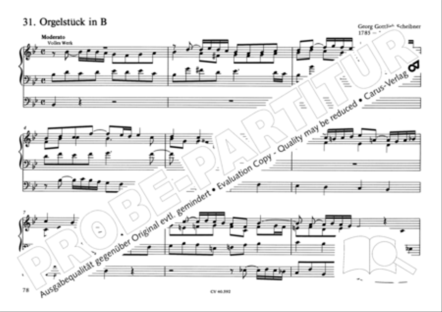 Free Organ Music from the Romantic Period, Vol. II (Freie Orgelmusik der Romantik, Band II) Organ scores gallery preview page 79