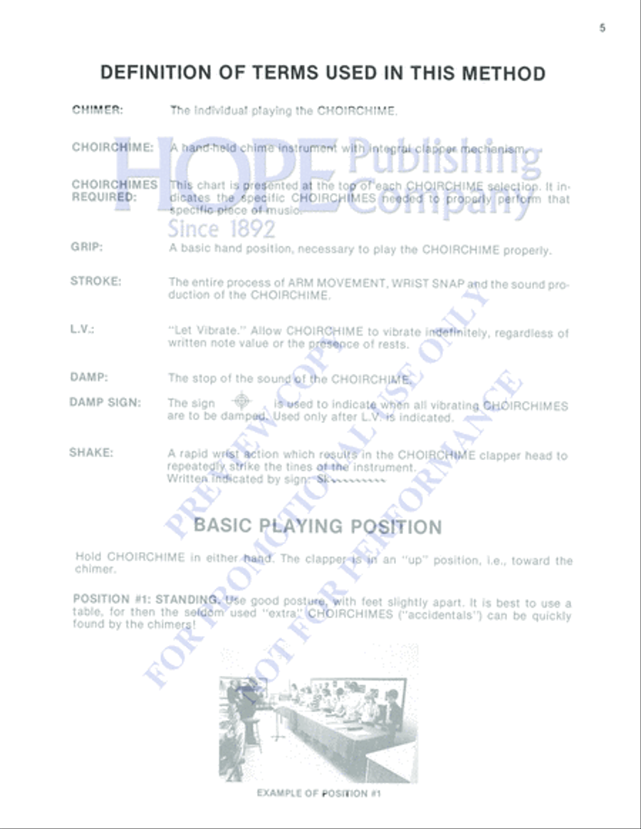 Making Music with Choirchime Instruments 3-Octaves scores gallery preview page 11