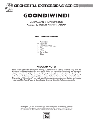 Goondiwindi: Score