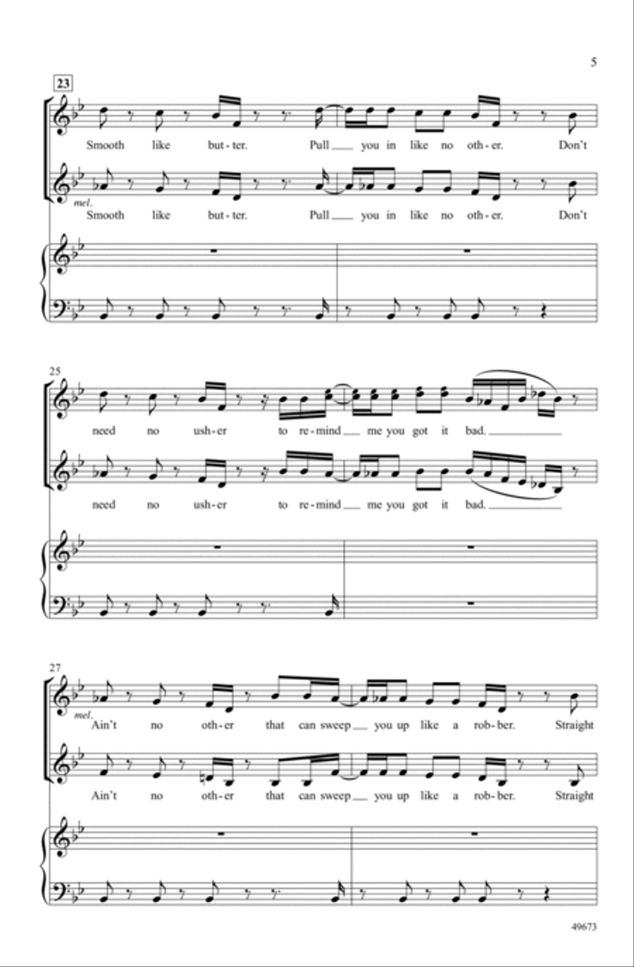 Butter Butter Choir scores gallery preview page 4