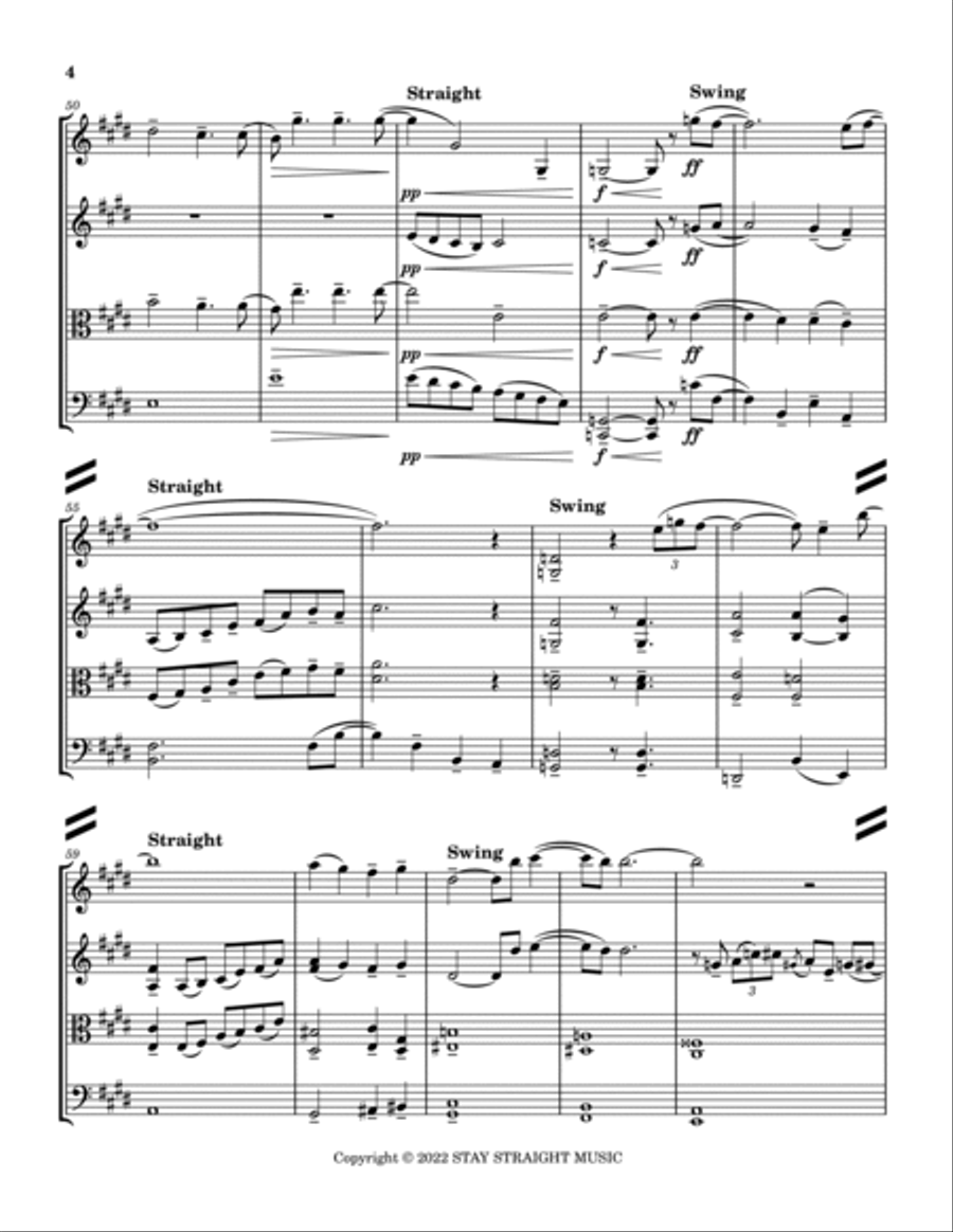 Page 43 Page 43 String Quartet scores gallery preview page 4