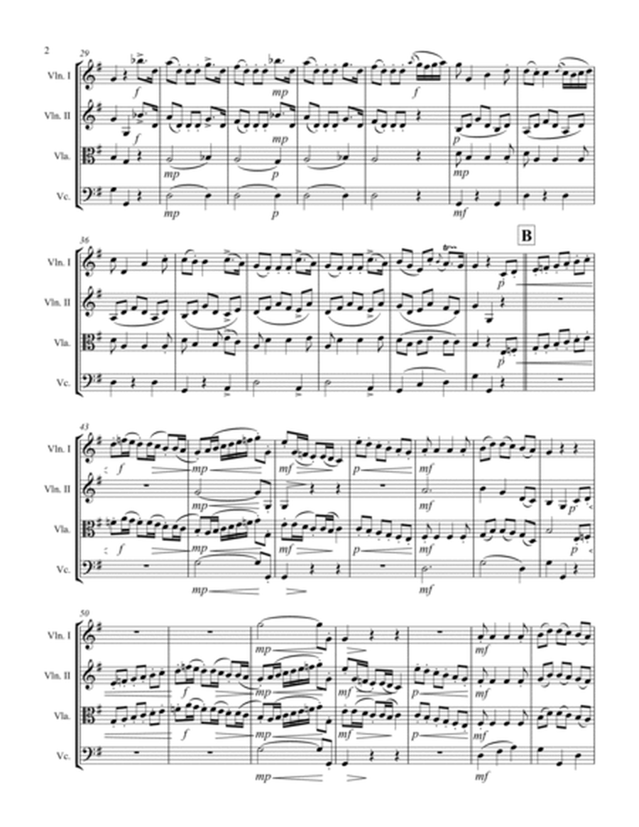 Boccherini - “Minuetto” (for String Quartet) image number null