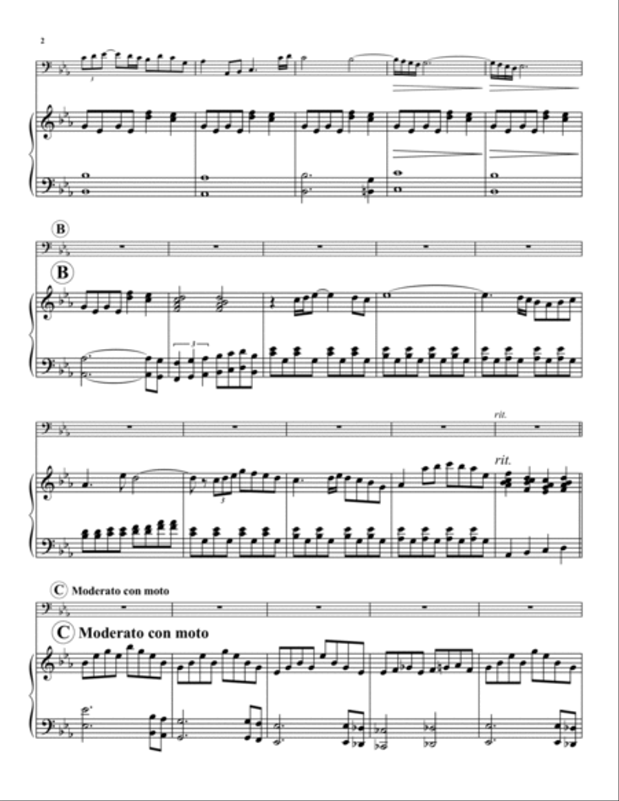 Reflections Reflections Euphonium scores gallery preview page 2