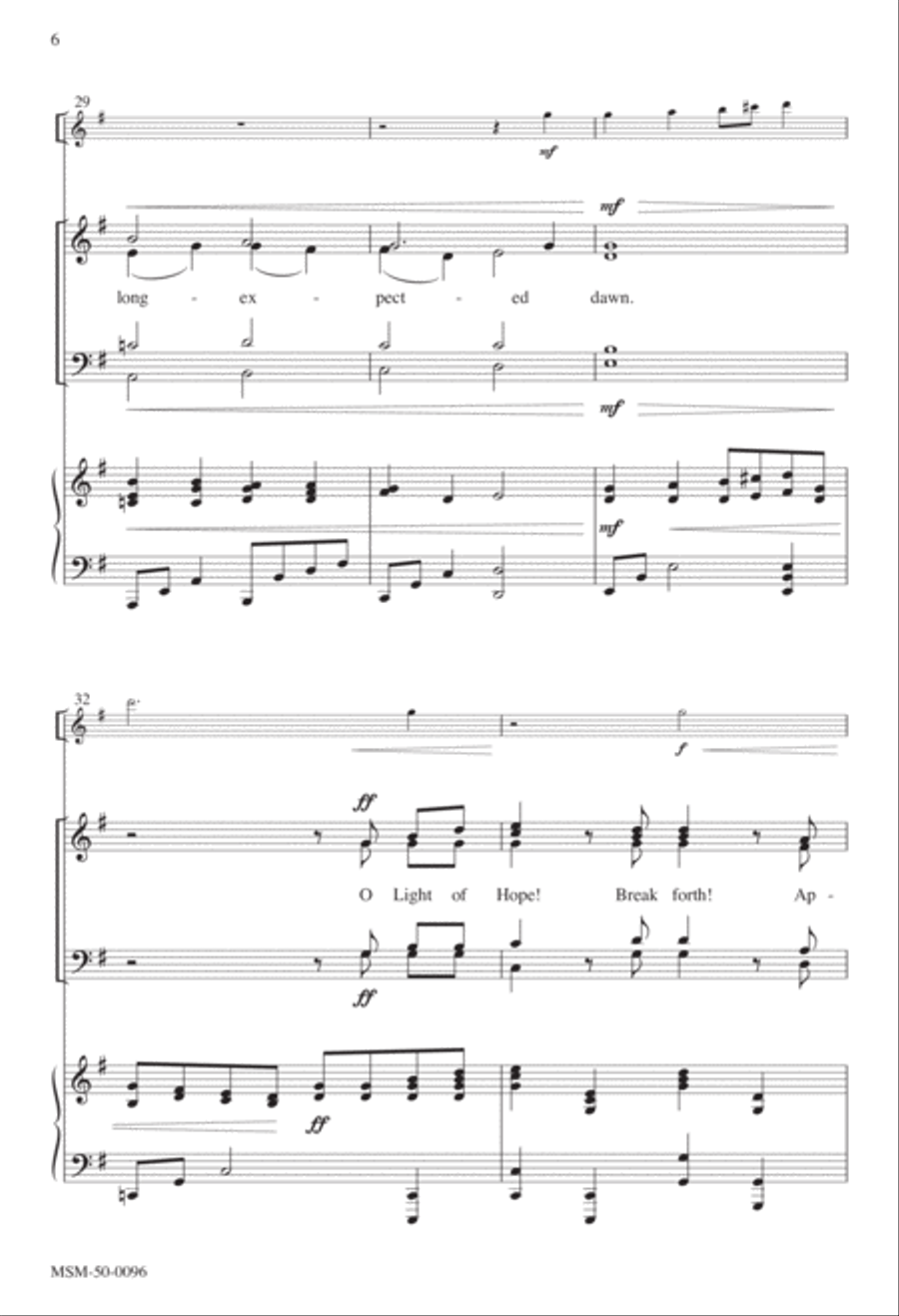 Long-Expected Dawn Long-Expected Dawn 4-Part scores gallery preview page 5