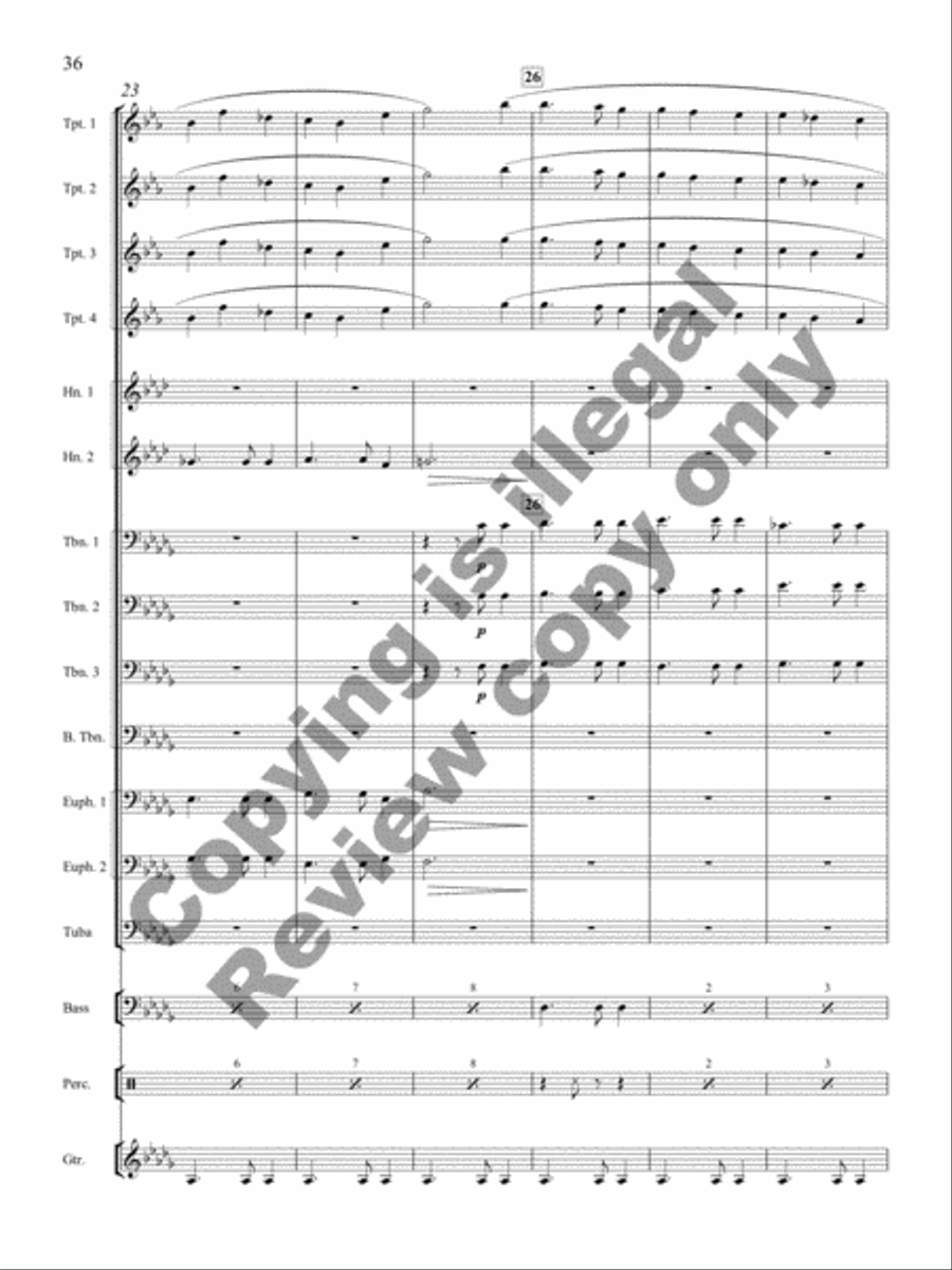 Christmas Brass Brass Band scores gallery preview page 17