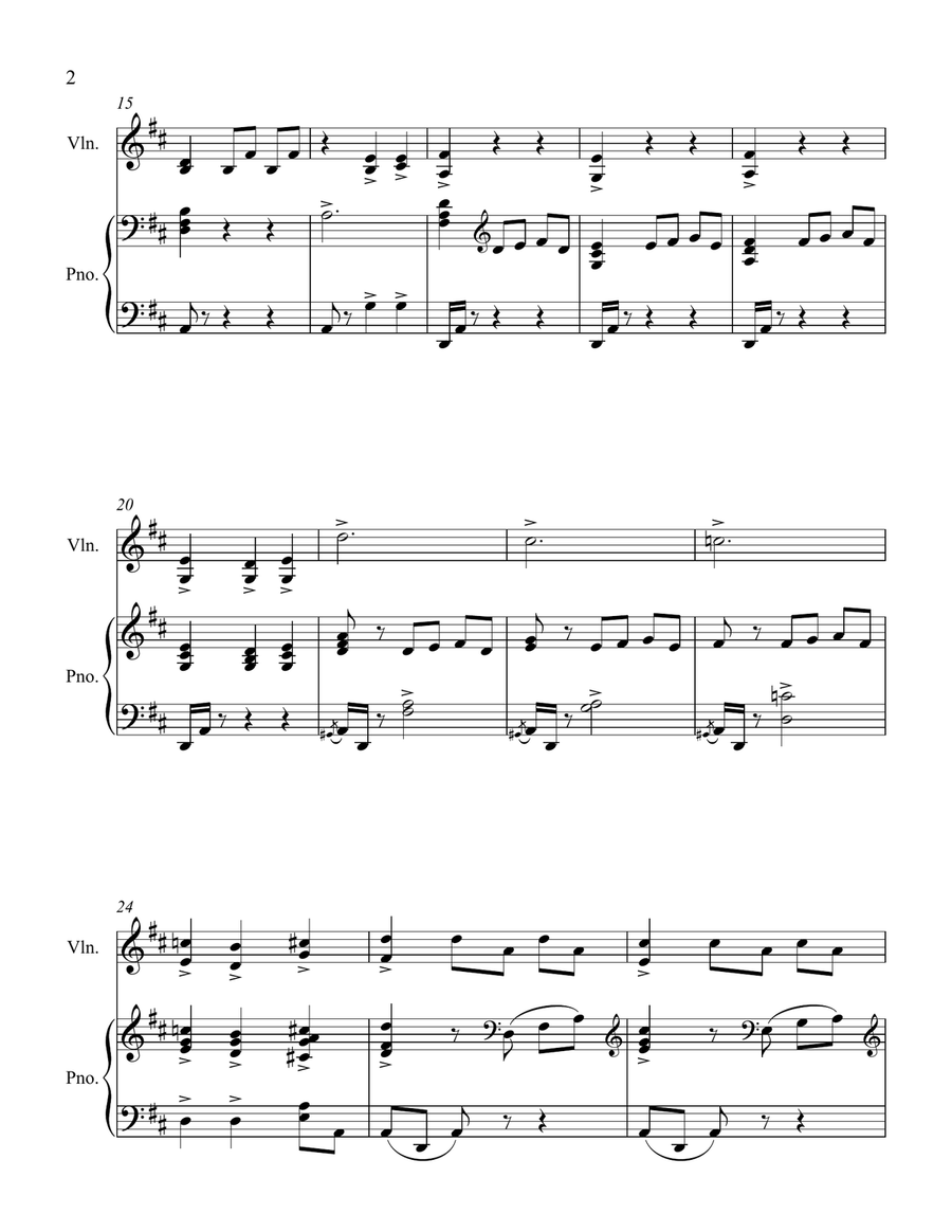 Jota Jota Violin Solo scores gallery preview page 6