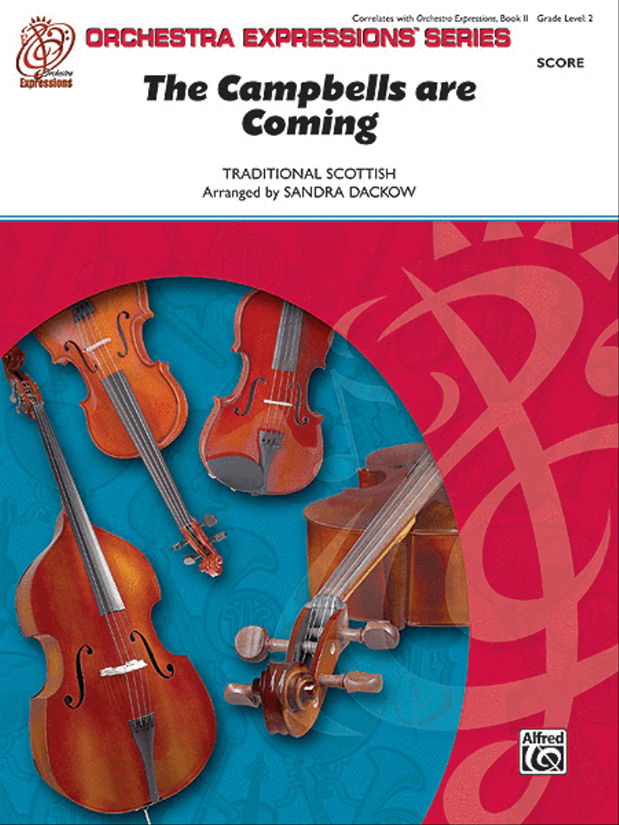 The Campbells Are Coming String Orchestra scores gallery preview page 1
