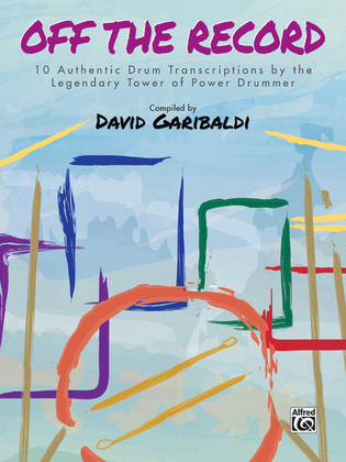 Book cover for David Garibaldi -- Off the Record