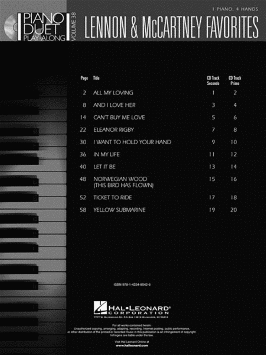 Lennon & McCartney Favorites