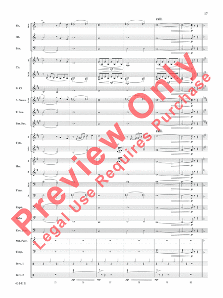 Bruno Mars Greatest Hits Concert Band scores gallery preview page 18