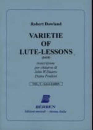 Book cover for Variety Of Lute Lessons Book 4
