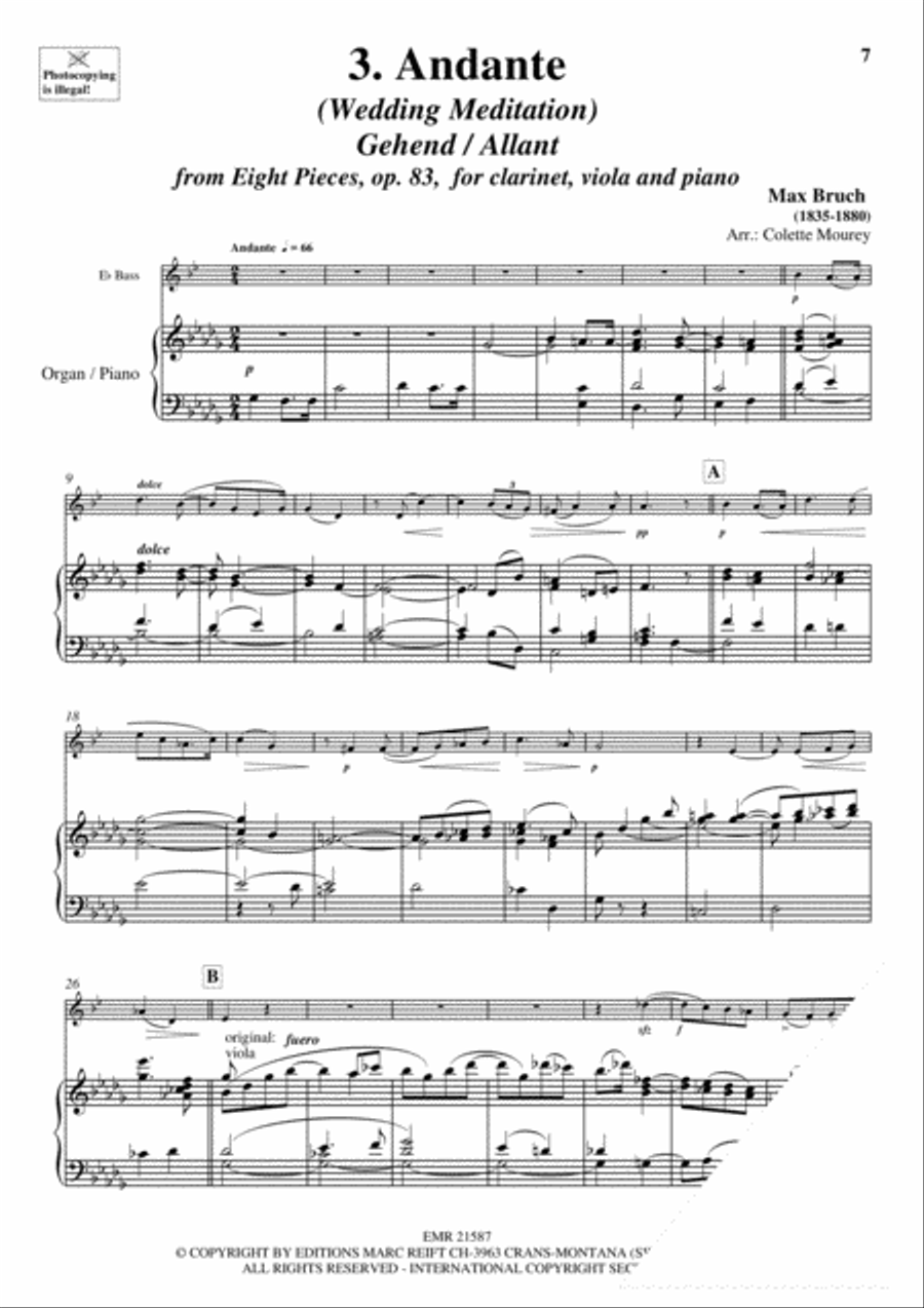 20 Greatest Wedding Solos Organ scores gallery preview page 5