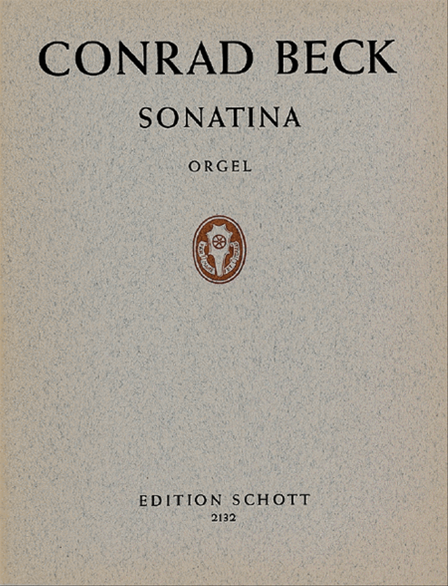 Sonatina Organ Organ scores gallery preview page 1