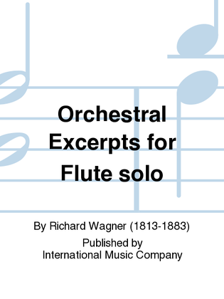 Orchestral Excerpts for Flute solo