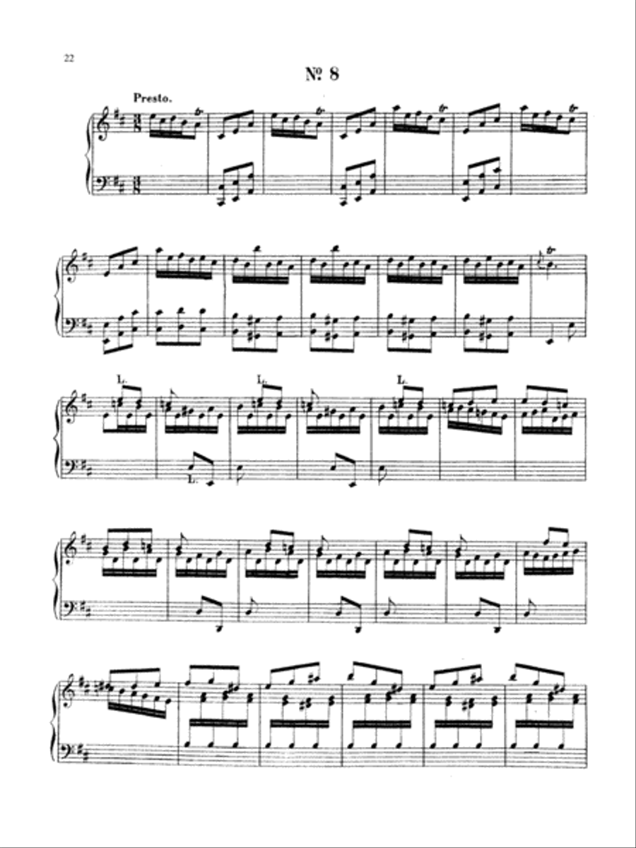 Scarlatti: Twenty Sonatas Piano Solo scores gallery preview page 1