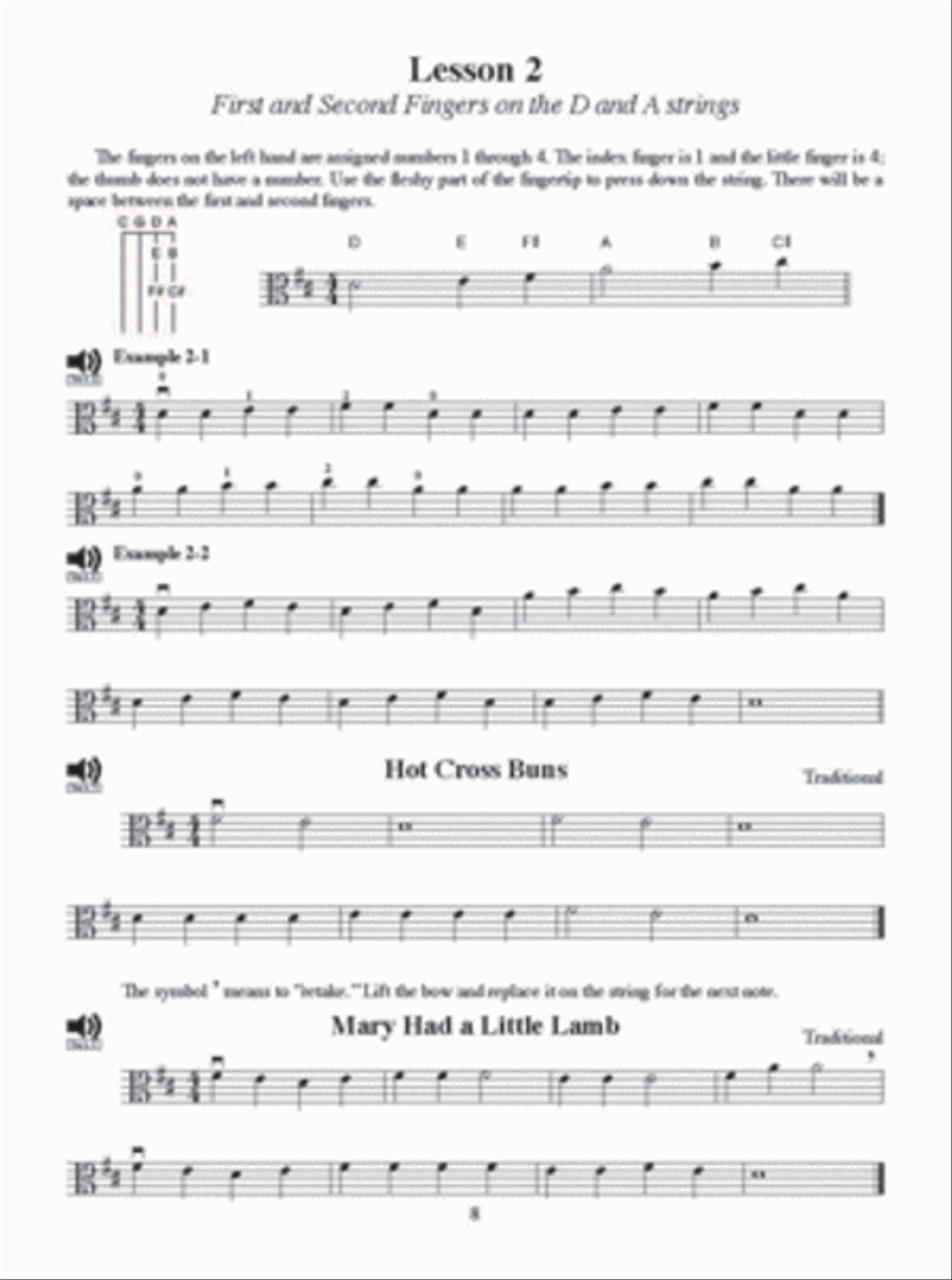 First Lessons Viola Viola scores gallery preview page 2