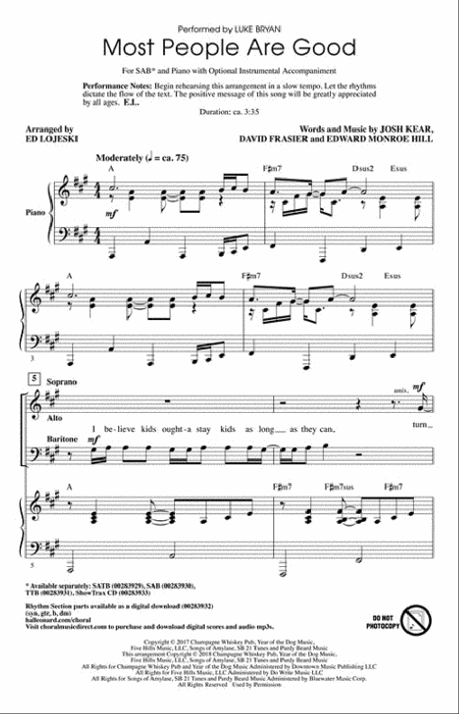 Most People Are Good 3-Part scores gallery preview page 2