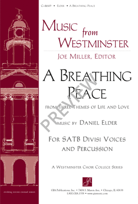 Book cover for A Breathing Peace
