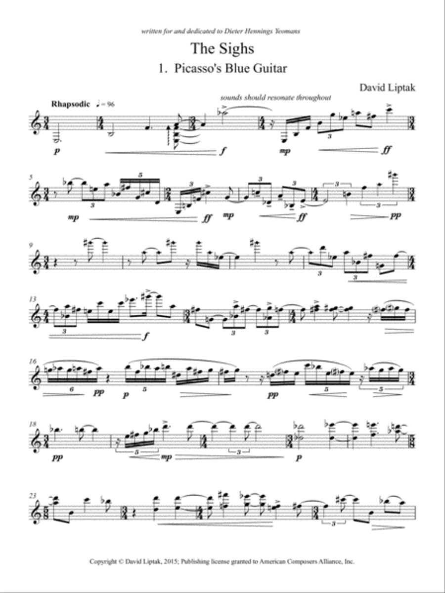 [Liptak] The Sighs Guitar Solo scores gallery preview page 4