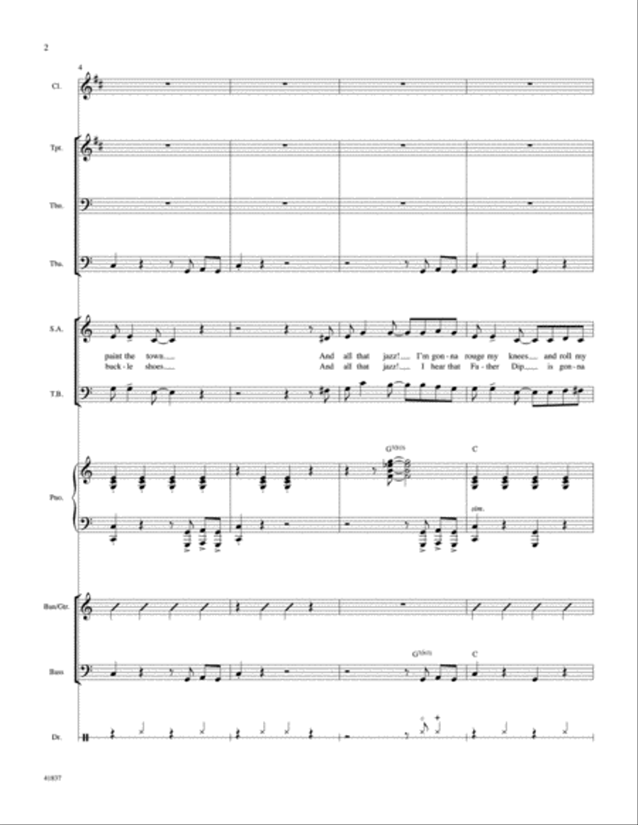 And All That Jazz: Score Score scores gallery preview page 3