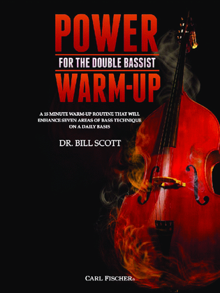 Book cover for Power Warm-Up for the Double Bassist