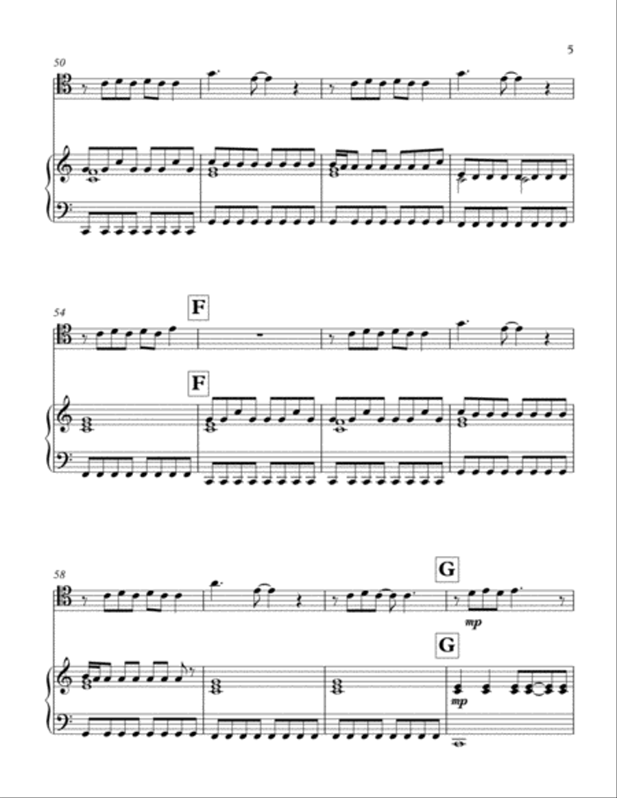 Yellow Yellow Piano scores gallery preview page 6