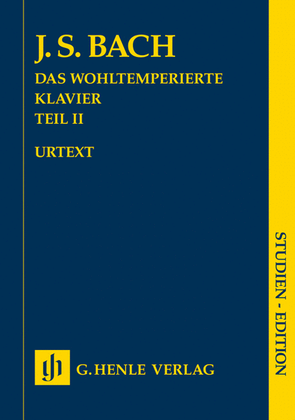 Book cover for Johann Sebastian Bach – The Well-Tempered Clavier, Part II BWV 870-893