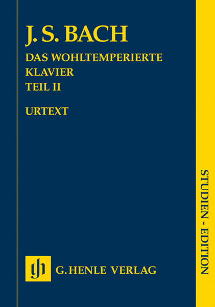 Johann Sebastian Bach – The Well-Tempered Clavier, Part II BWV 870-893