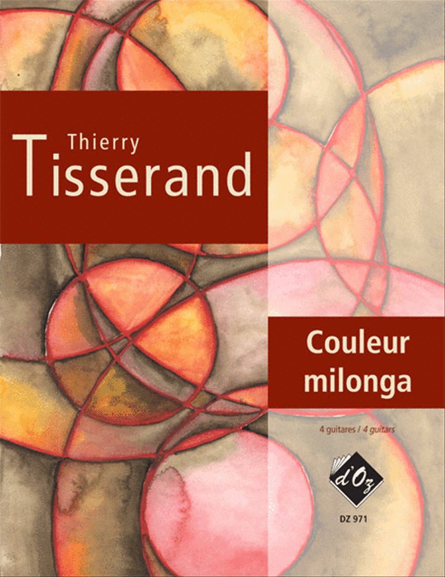Couleur milonga Couleur milonga Guitar Ensemble scores gallery preview page 1