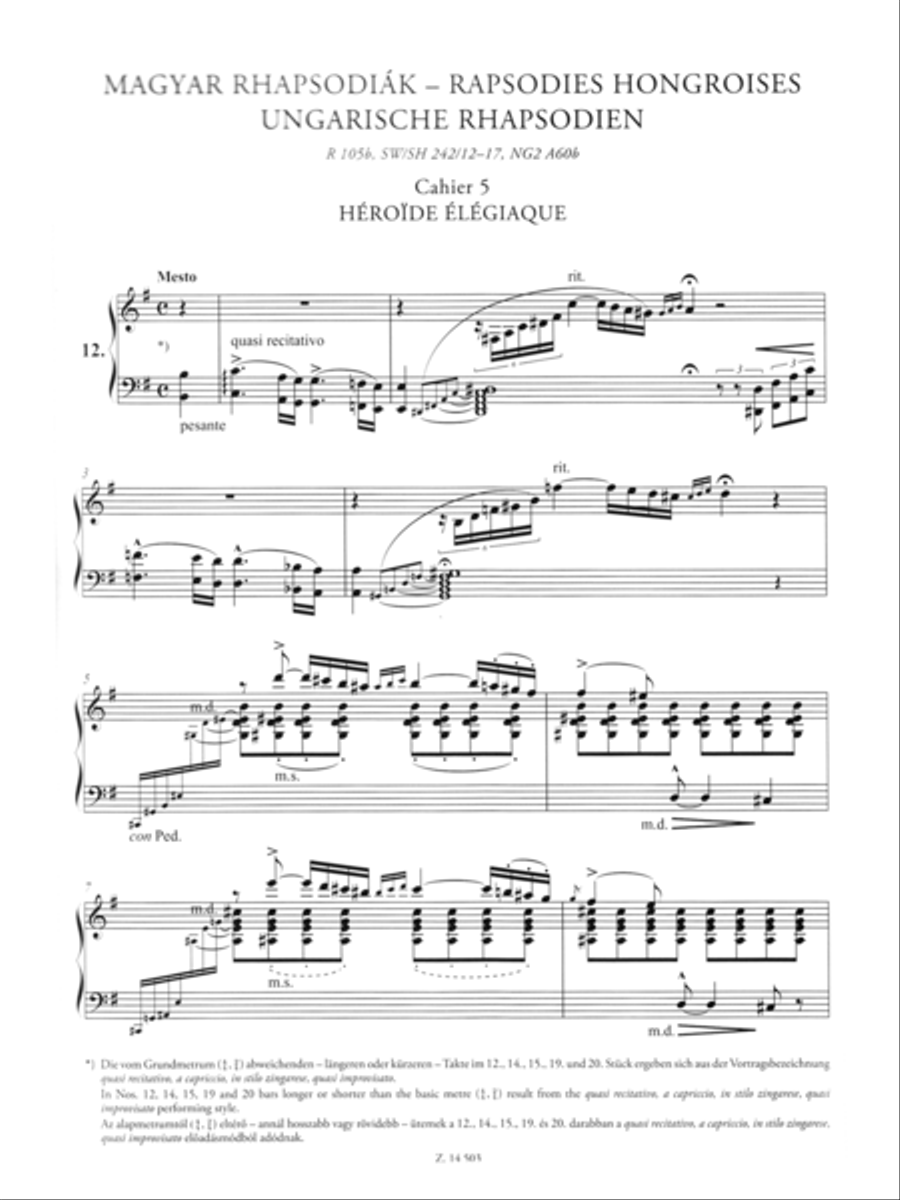 Rapsodies Hongroises Chamber Music scores gallery preview page 2