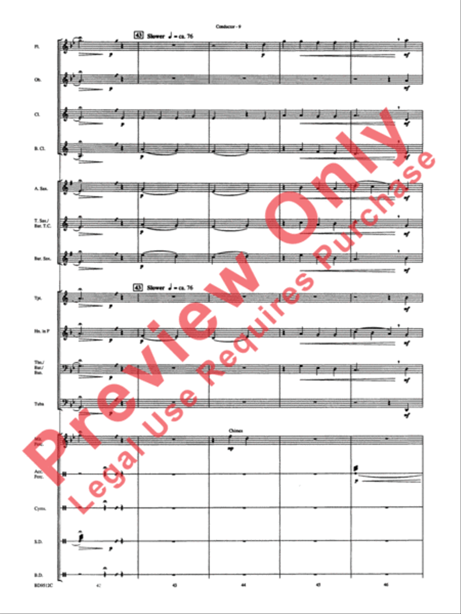 Dialogues Dialogues Concert Band scores gallery preview page 11