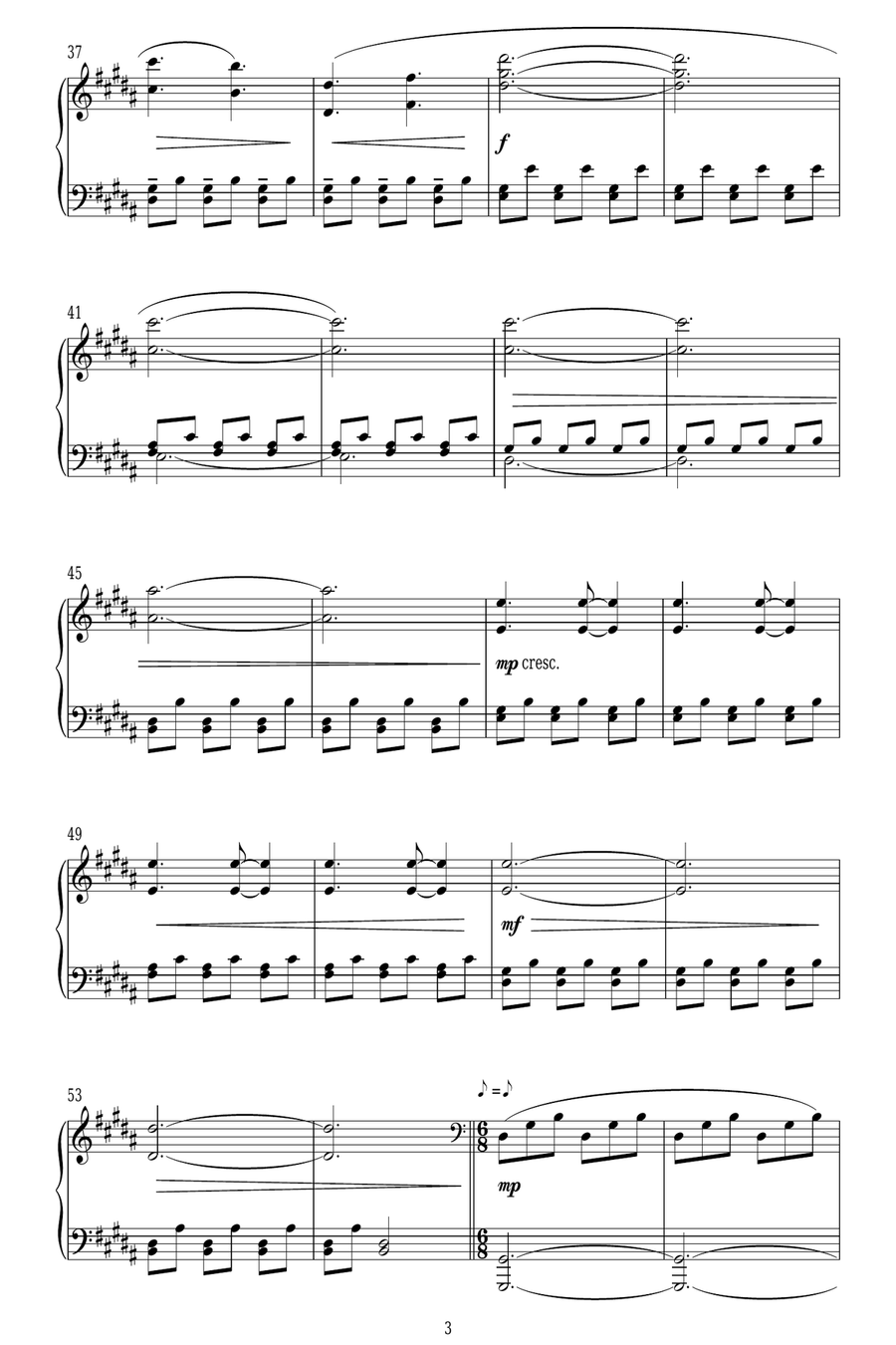 Telegram Telegram Piano Solo scores gallery preview page 3
