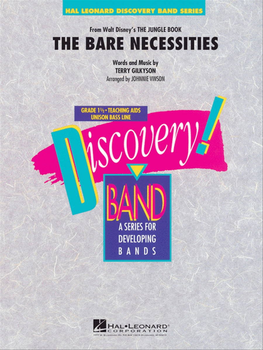 The Bare Necessities Concert Band scores gallery preview page 2