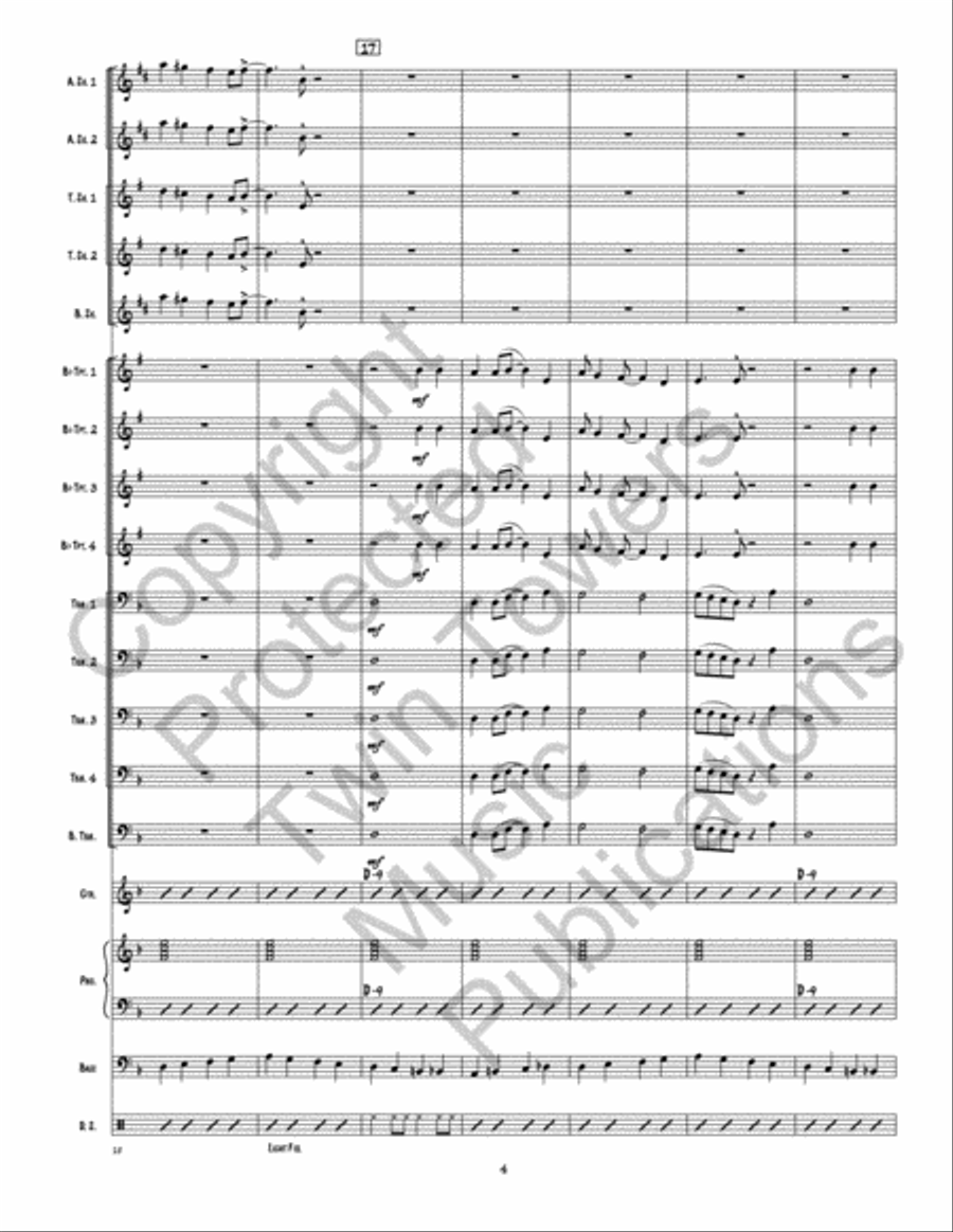 Impressionlike Impressionlike Jazz Ensemble scores gallery preview page 5