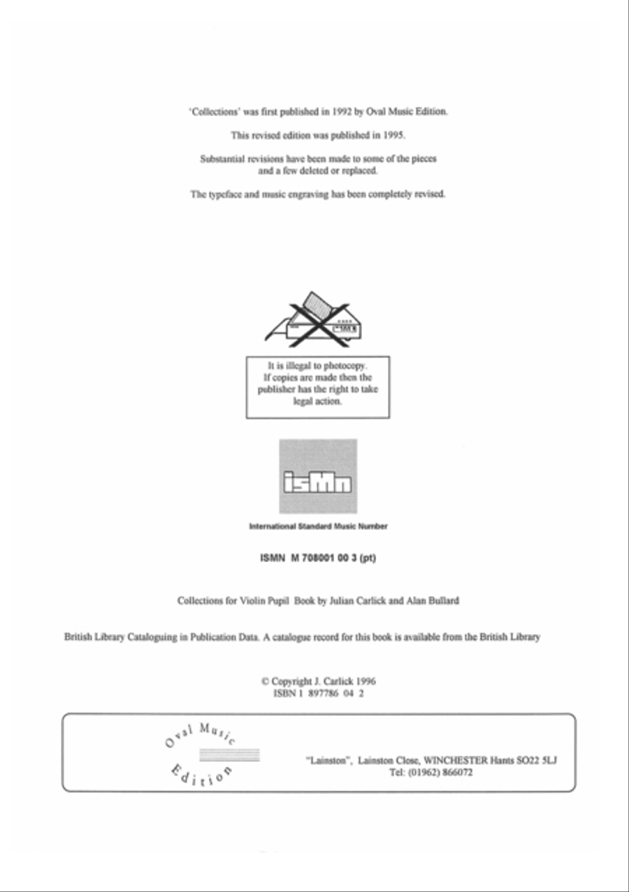 PUPIL BOOK Vol 1 Flower Collection for Violin Violin Solo scores gallery preview page 2