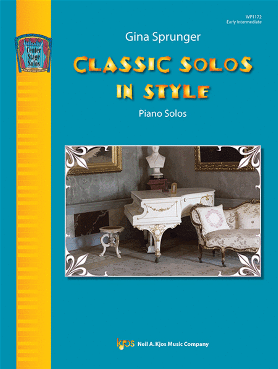 Classic Solos in Style Classic Solos in Style Easy Piano scores gallery preview page 1