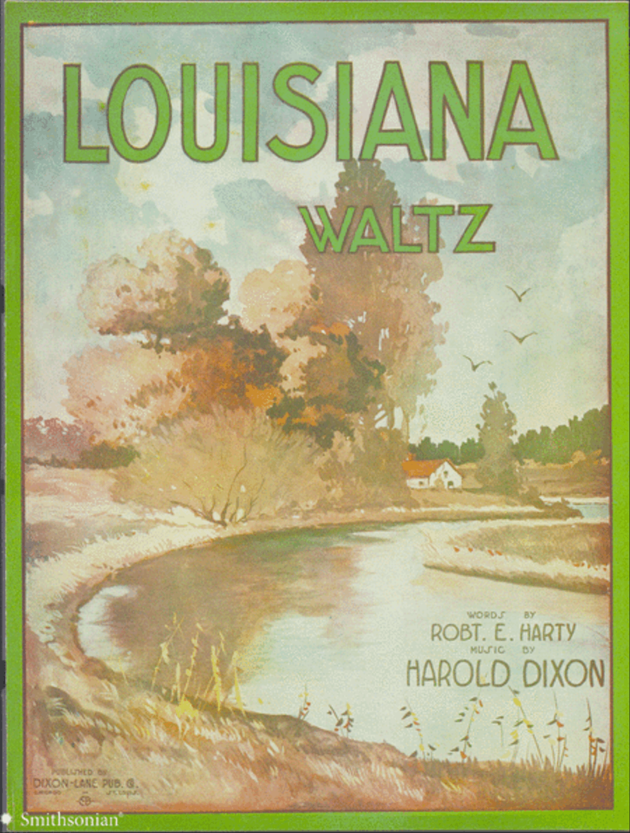 Louisiana Waltz Piano, Vocal scores gallery preview page 1
