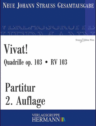 Book cover for Vivat! op. 103 RV 103