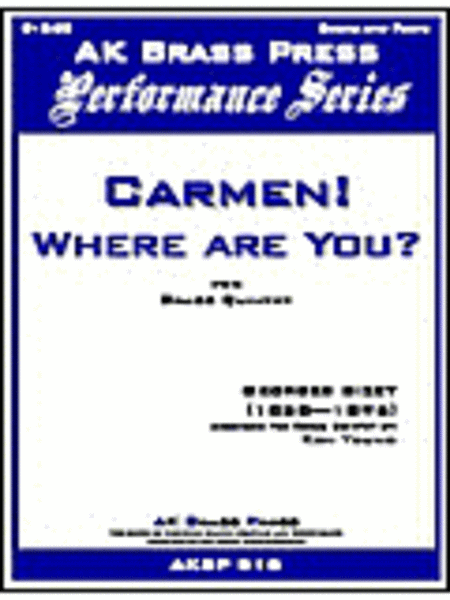Carmen! Where are You? image number null